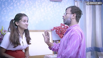 Grey-haired Guru Pounds His Tight Teen Pupil With Savage Force In Hindi
