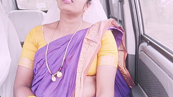 Sultry Indian Maid Gets Wild In The Backseat With Steamy Telugu Whispers.
