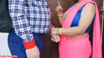 Stepson And Stepsister’s Forbidden Flick With Hindi Dirty Talk