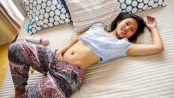 Aching For Ecstasy: Asian Teen May Thai Surrenders To A Symphony Of Vibrators, Chasing A Screaming, Wet Climax.