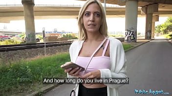 A Busty Spanish Bombshell Gets A Public Pounding From A Stranger.