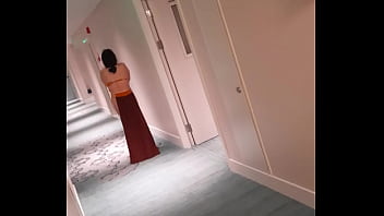 Submissive Chinese Slave Paraded Through Hotel By Beijing Dom