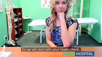 A Sleazy Doc Promises A Blonde A Discount On Her New Tits If She Gives Him A Good Time.