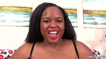 Ebony Bbw Olivia Leigh Slathers Her Curvy Body In Slick Oil Before Getting Down And Dirty With A Wild Toy Session.