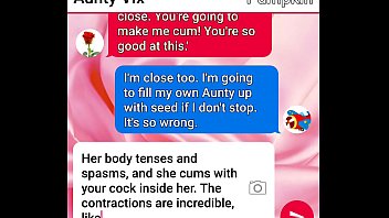 Aunty Finally Takes Her Nephew’s Sexting Virginity, Making Him Explode With Pleasure As They Reach Their Ultimate Climax Together.