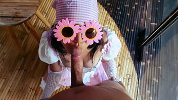 Desperate Asian Maid Begs For A Rough Anal Pounding