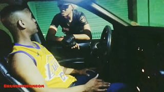 Naughty Female Cop Gets Wild And Rides Hard In The Backseat