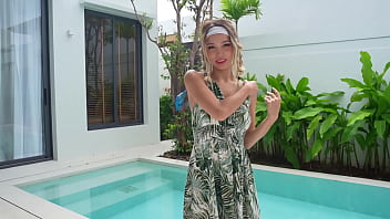 Slender Asian Beauty’s Sensual Massage Mishap