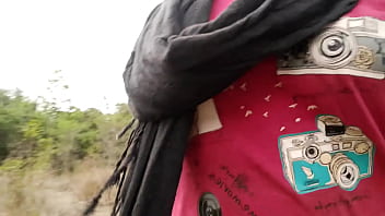 Wild Desi Girl Gets Down And Dirty In The Jungle, Then Brings Her Lover Home For A Steamy Fuck Session