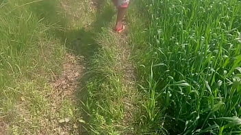 Hot Indian Aunty Gets Wild With Young Stud In Outdoor Fuck Session
