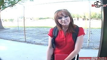 Innocent Teen With Petite Tits Gets Picked Up And Filled With A Hot Pussy Cumshot