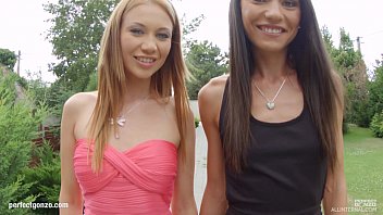 Lindsey Olsen And Nataly Gold Get Filled Up In A Steamy Internal Threesome