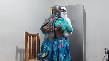 A Sizzling Arabian Seductress Gets Railed Against The Fridge, Screaming Through An Intense Climax—raw, Unfiltered Passion.