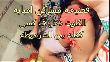 أم العاهرة في مساكن إمبابة تتعرى بشراهة وتستقبل الزب في فرجها الملتهب