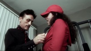 Gym Grinding: Elderly Stud Pounds Young Pussy Until Her Eyes Roll Back From His Thick Cock Stretching Her Tight Cunt