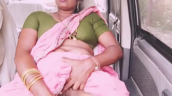 Sizzling Desi Housewife Betrays Hubby, Gets Nailed By Boyfriend In Car With Raw Telugu Dirty Talk