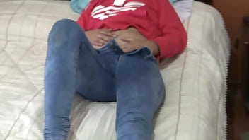 Watching My Sleeping Stepmom, I Stroke My Hard Cock As She Moans For My Thick Dick