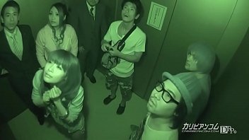 Trapped In The Elevator: A Forced Orgy Begins