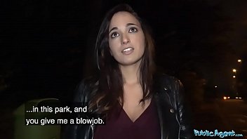 Spanish Hottie Gets Her Tight Pussy Pounded Raw By A Stranger In Public