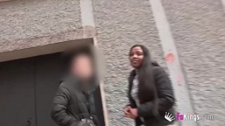 Cuban Ebony Goddess Craves Hardcore Fame To Secure Her Spanish Stay