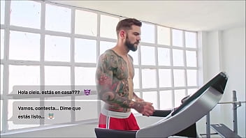 Big Thick Latino Stud Juan Lucho: Muscled, Tattooed, And Fucking Hard In 4k