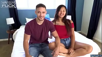 Filipina Hottie Gets Her Tight Asshole Bleached By A Big White Cock