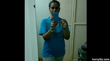 Tamil Indian Maid Lily’s Big Boobs And Horny Bathroom Bra Change, Panty Peel, And Pussy Fingering