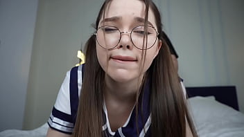 Eager Student Craves A Hard Pounding While Still Dressed In Her Uniform.