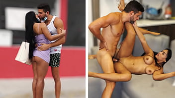 Sizzling Peruvian Beauty Gets Pounded After Public Makeout Session