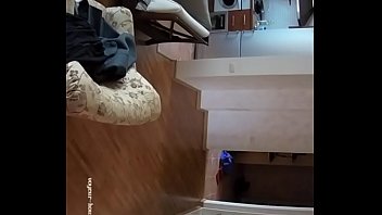 Secret Peek: Couple’s Risqué Living Room Encounter