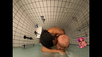 Ebony Anime Babe Gets Pounded Hard In The Steamy Shower