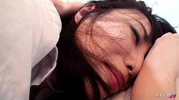 Naive Japanese Teen With Massive Natural Tits Bounces Her Way Into First Raw Jav Audition, Gets Filled By Older Man’s Creampie