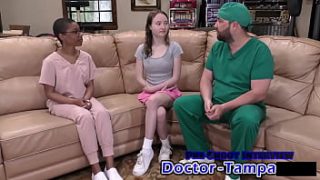 Dr Tampa’s Hands-on Physical: Serena Morgan’s Invasive Exam Is Just A Formality, Right?
