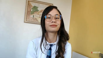 Taking The Innocent Schoolgirl In Her Uniform: A Deep Anal Creampie