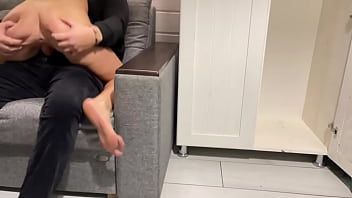 Stepmom’s Peeping Pleasure: Catching Her Stepson Stroking And Taking Him Hard