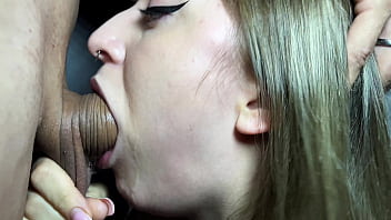 Messy, Gagging Throat-fuck With A Hot Mouthful Of Cum