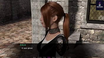 A Knight’s Passionate Touch: Alice’s Sensual Massage Begins