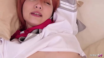 Tiny Ginger Cosplayer Takes Uncut Jav Cock And Gets Filled With Hot Cum In Japan