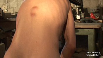 Young French Amateur Student Gets Brutally Sodomized In A Garage