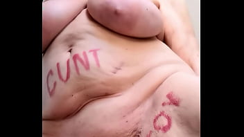 Grandma’s Got Dirty Words Inked On Her Skin, Ready For A Wild Night Of Fucking And Sucking.