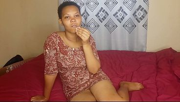 Mom’s Bedroom Solo Session With Her Big Brown Pussy