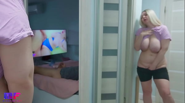 Curvy Stepdaughter Peeks On Her Stepdaddy’s Private Time, Part Four