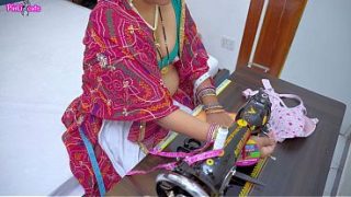 Alone With Sasur: Indian Daughter-in-law Gets Hardcore Fucking In Her Hairy Tight Pussy While Getting Measured