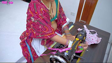 Alone With Sasur: Indian Daughter-in-law Gets Hardcore Fucking In Her Hairy Tight Pussy While Getting Measured