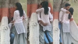 Passionate Lovers Get Wild Under The Ancient Oak