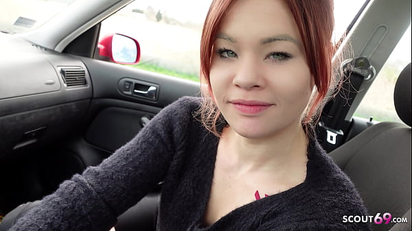 Petite German Redhead Lizzy Rose: Casting Couch Pickup For A Wild Fuck