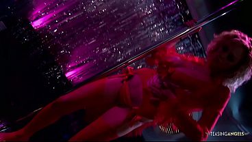 Blonde Milfs With Huge Tits Line Up For A Doggy Style Gangbang