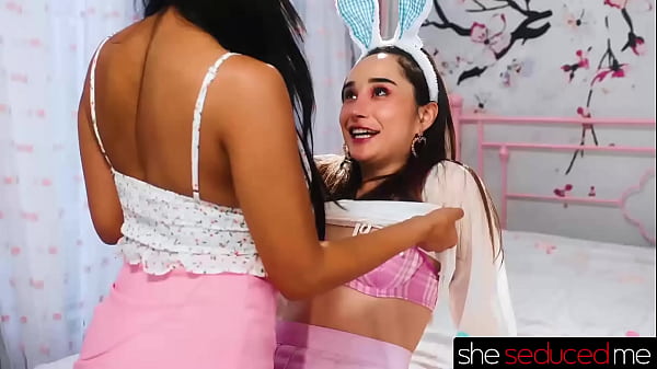Sultry Sapphic Seduction: A Naughty Easter Egg Hunt