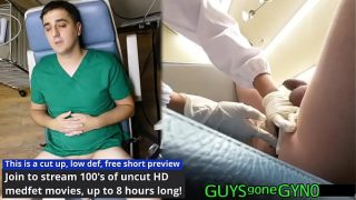 Doctor Canada Turns The Tables, Giving Doctor Channy A Steamy, Hands-on Examination Of Her Own At Guysgonegyno.