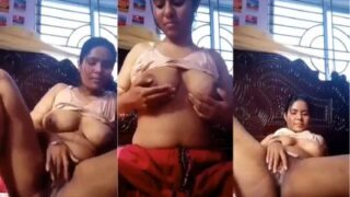 Desi Bhabhi Flaunts Her Creamy Tits And Dripping Wet Cunt